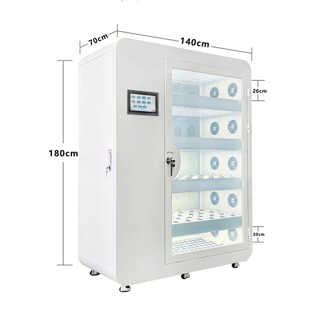 Smart Fully Automatic Indoor Smart Planter with IoT System, Micro Plant Factory Soilless Agriculture