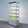 Smart seedling cabinet with LED light and spray system