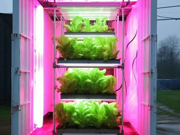 The Future of Indoor Agriculture: Container Farming Systems