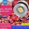 100W Air-Cooled Downlight - Sunlike Full Spectrum for Universal Plant Growth