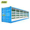 Smart Hydroponic Container Plant Farm with Vertical Grow System for Indoor Farming