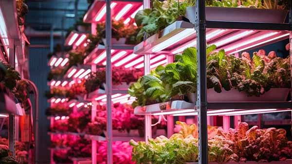 Optimizing Vertical Farming Yields with LED Grow Lights