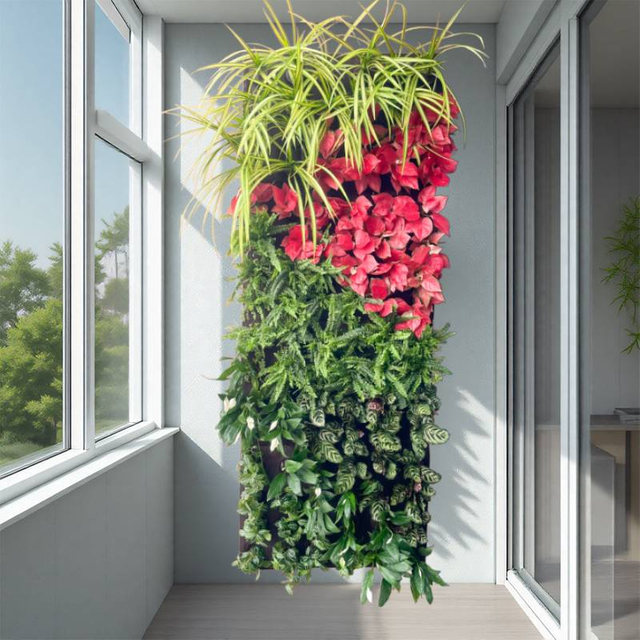 Plant Wall Planting Soil Panels Plant Substrate Vertical Greenwall Living Vertical Garden Wall Systems