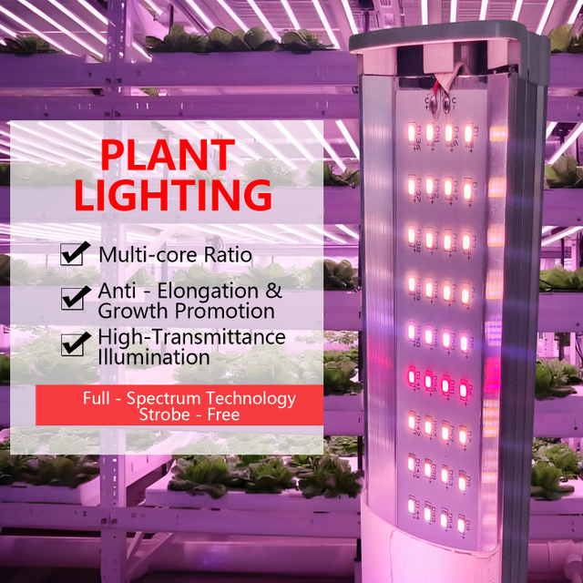 SpectrumPro LED Plant Grow Light - 4/6 Row Energy-Saving Solution for Succulents
