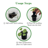 Root Grow Sponges Hydroponic Seedling Rapid Rooter Plugs, Root Riot Replacement Cubes for Seeds Or Cuttings